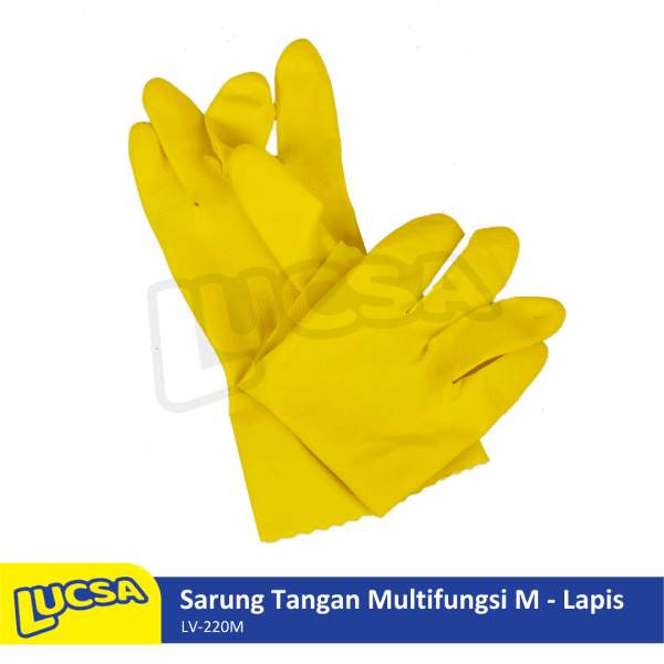 Lucsa Sarung Tangan Multifungsi Lapis Katun